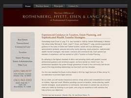 Rothenberg, Hyett, Eisen and Lang A Professional Corporation