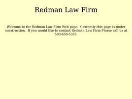 Redman Law Firm