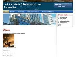 Judith A. Mazia A Professional Law Corporation
