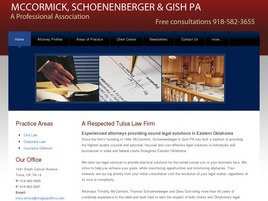 McCormick, Schoenenberger and Gish A Professional Association