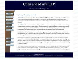 Cohn and Marks LLP