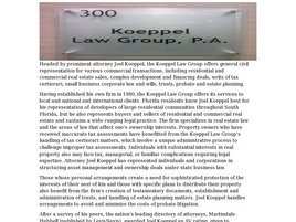 Koeppel Law Group, P.A.