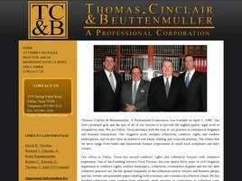 Thomas, Cinclair and Beuttenmuller A Professional Corporation