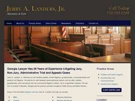 Jerry A. Landers, Jr. Attorney at Law