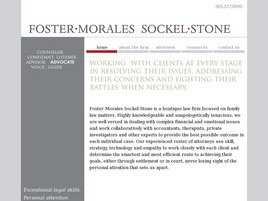 Foster-Morales Sockel-Stone