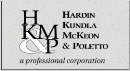 Hardin, Kundla, McKeon and Poletto, P.A. A Professional Corporation