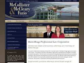 McCollister, McCleary and Fazio A Professional Law Corporation